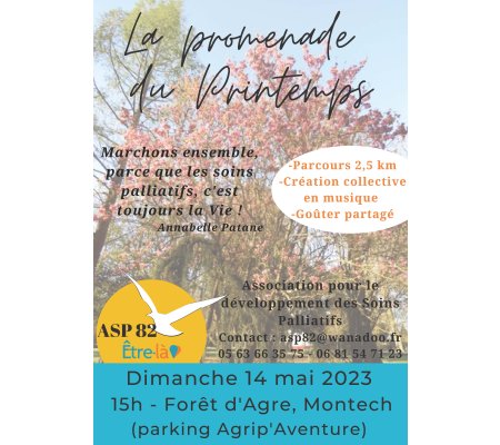 La promenade du printemps, dimanche 14 mai 2023, fôret d'Agre, Montech