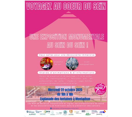  Octobre Rose - Cancer du Sein - Journée de sensibilisation